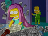 Homer and Lisa Exchange Cross Words