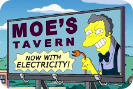 Moes Tavern; Now With Electricity