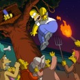 The mob has hung Homer, sort of