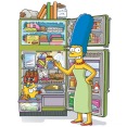 Marge shows us the fridge