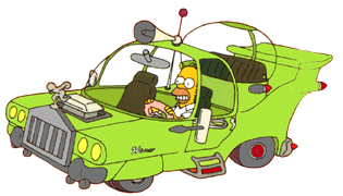 The car Homer designed