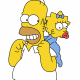 Homer and Maggie