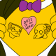 Smithers' tattoo: Boss of my Heart