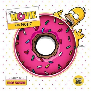 The Simpsons Movie sountrack - CD cover