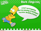 The Simpsons Quotes: Bart